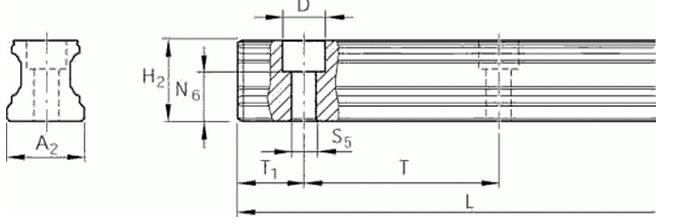 картинка R1605-204-31 L= 3000 мм 